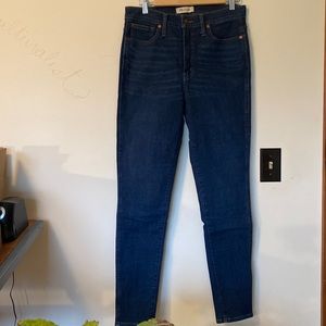 Madewell High Rise Skinny Jeans